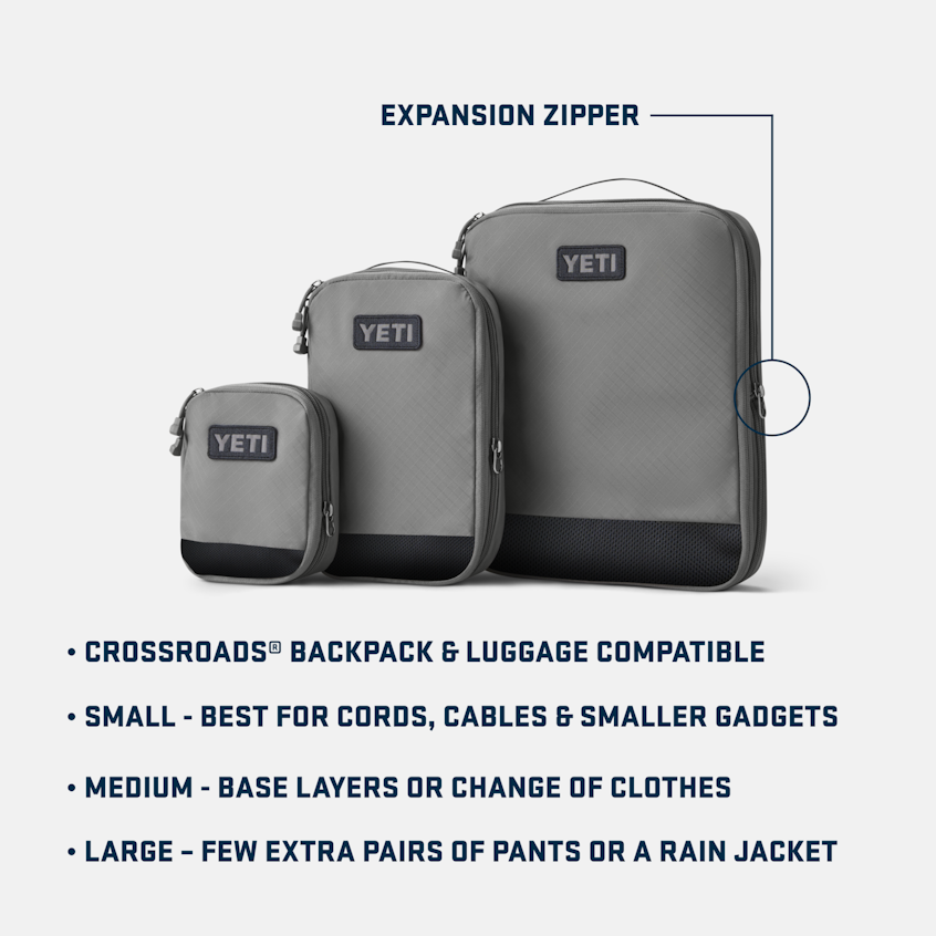YETI Crossroads® Medium Packing Cubes – YETI EUROPE
