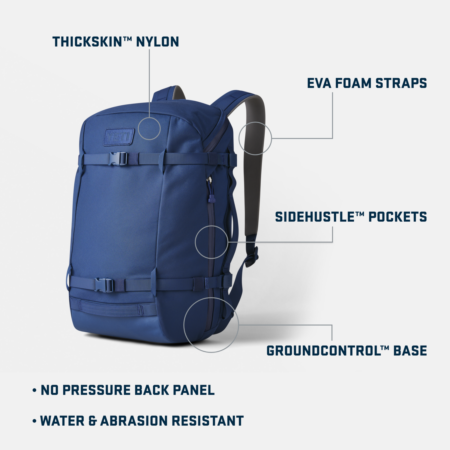 YETI Crossroads® 22L Backpack Navy