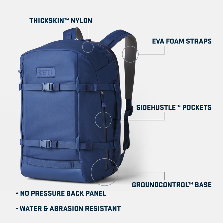 YETI Crossroads® 35L Backpack Navy