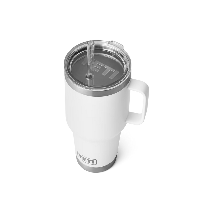 YETI Rambler® 35 oz (994 ml) Straw Mug White