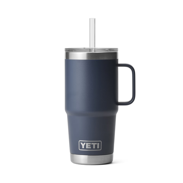 YETI Rambler® 25 oz (710 ml) Straw Mug Navy