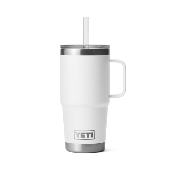 YETI Rambler® 25 oz (710 ml) Straw Mug White