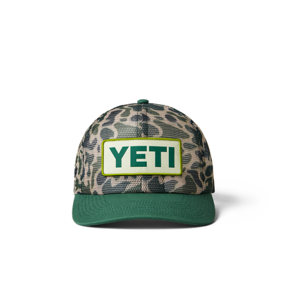 YETI Camo Mesh Hat Green