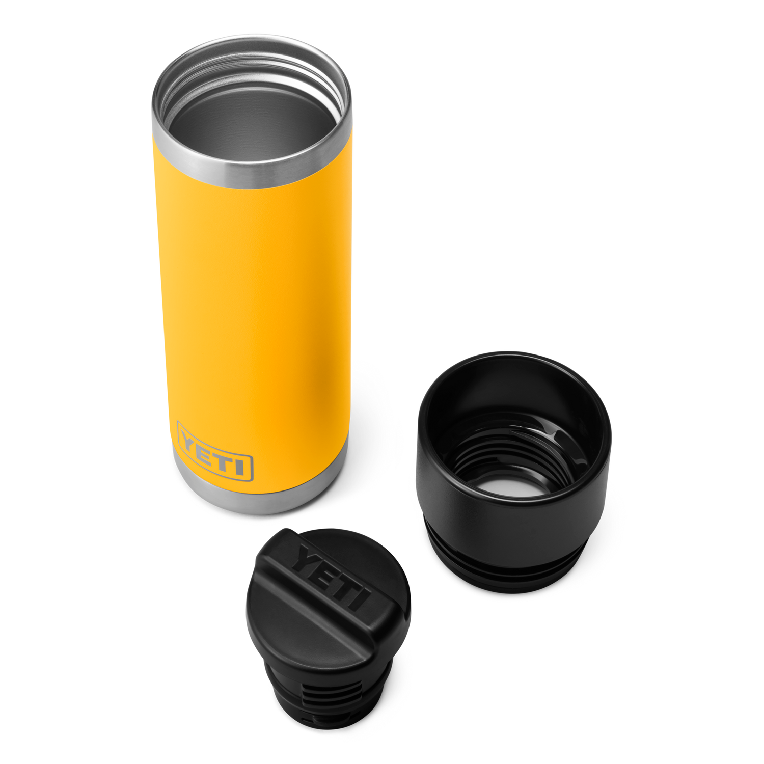YETI Rambler® 18 oz (532 ml) Bottle With Hotshot Cap Alpine Yellow