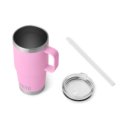 YETI Rambler® 25 oz (710 ml) Straw Mug Power Pink