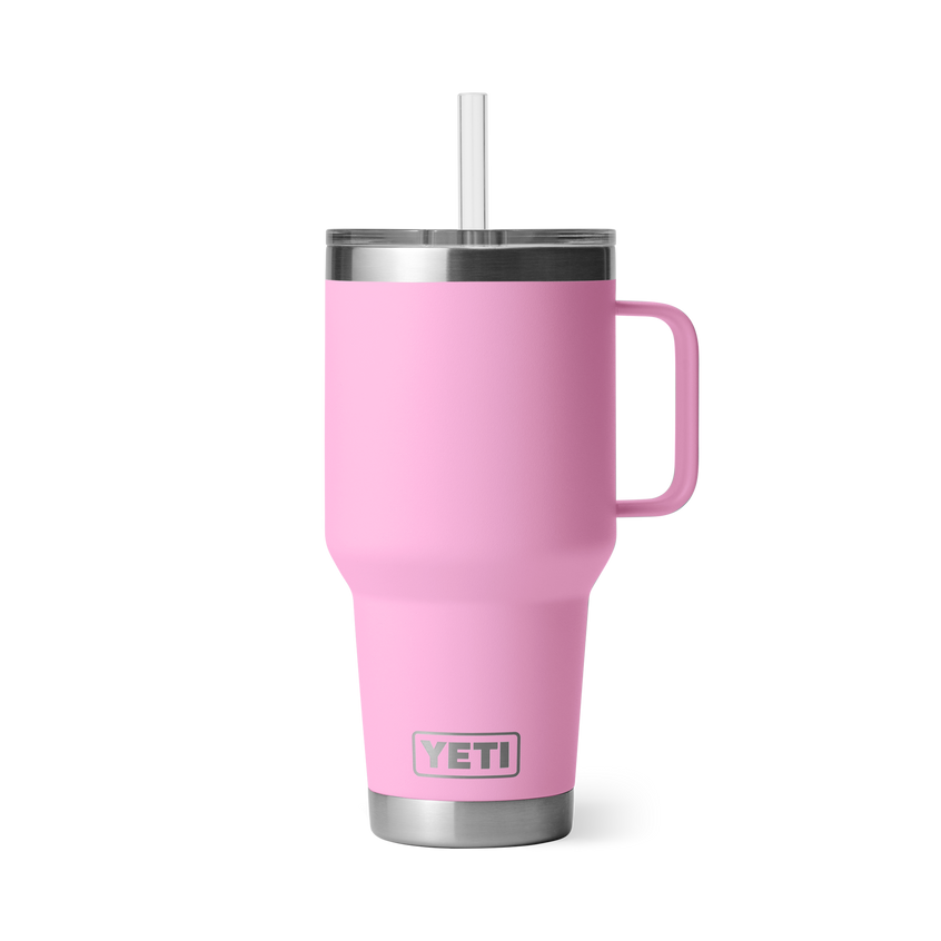 YETI Rambler® 35 oz (994 ml) Straw Mug Power Pink