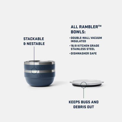 YETI Rambler™ Small Insulated Bowl White