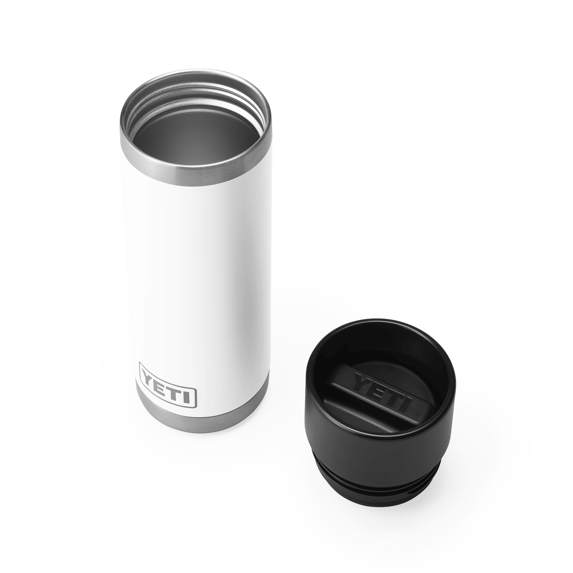 YETI Rambler® 18 oz (532 ml) Bottle With Hotshot Cap White