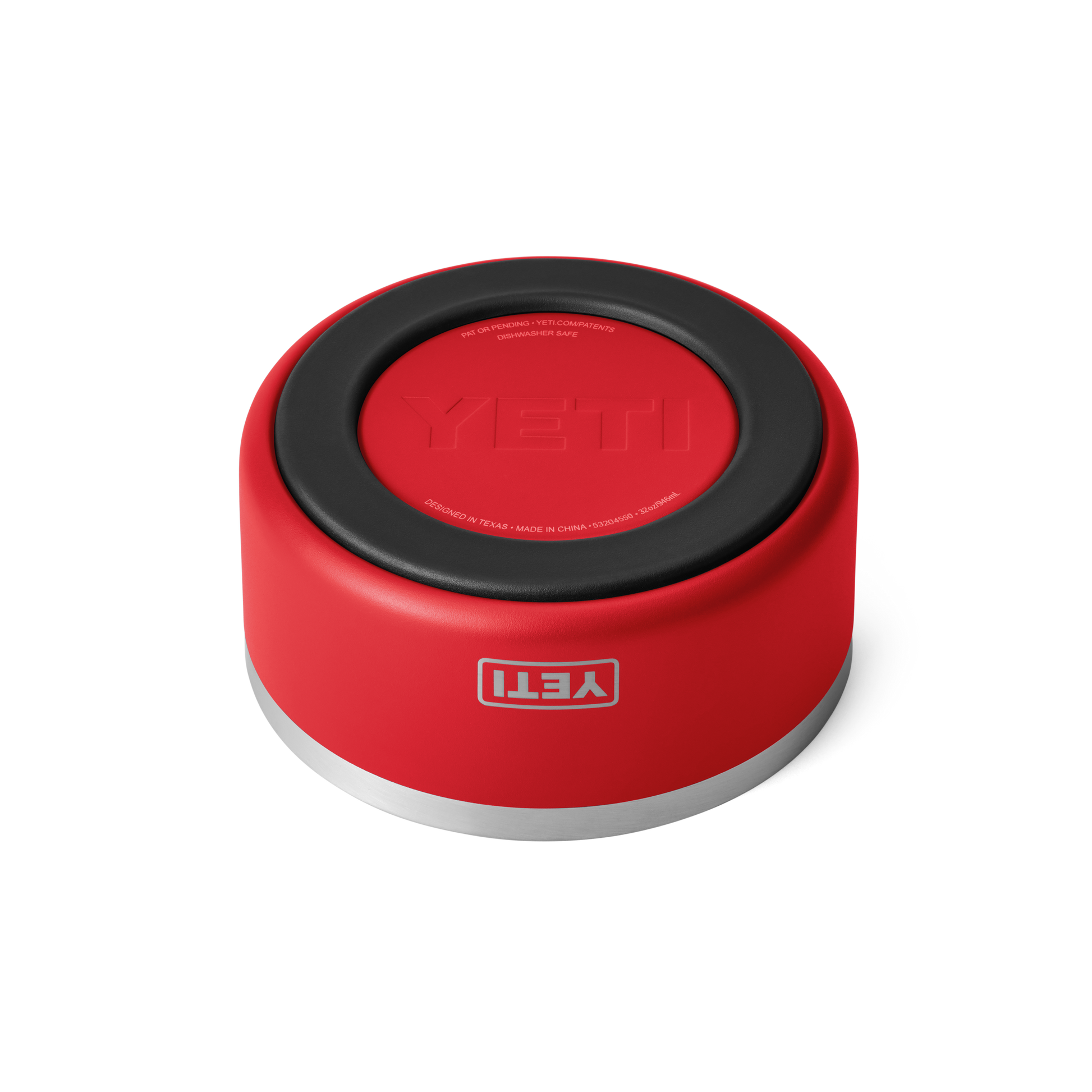 YETI Boomer™ 4 Dog Bowl Rescue Red
