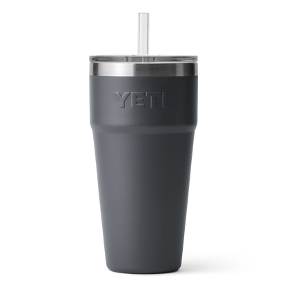 YETI Rambler® 26 oz (760 ml) Straw Cup Charcoal