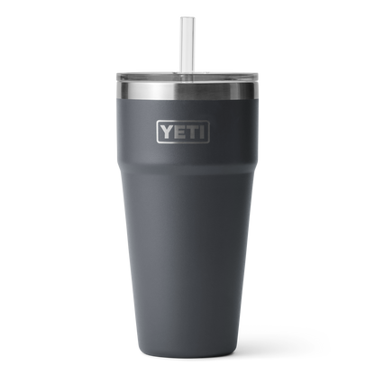 YETI Rambler® 26 oz (760 ml) Straw Cup Charcoal