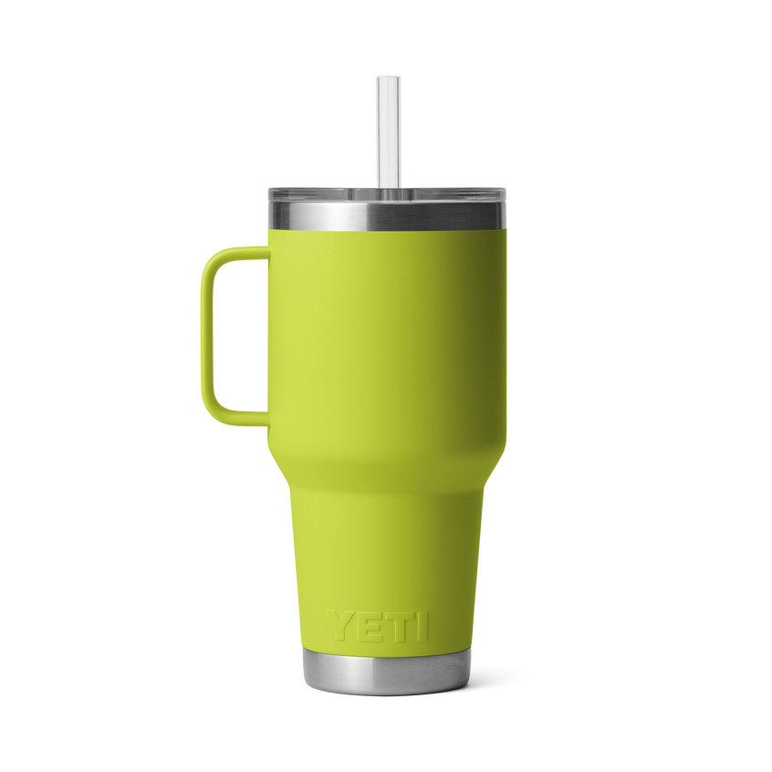 REAL YETI 26 Oz. Laser Engraved Chartreuse Stainless Steel 