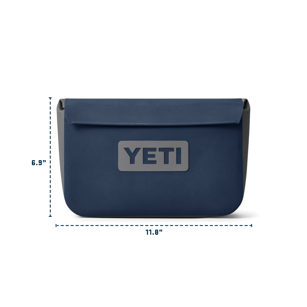 is yeti waterproof bag good Sidekick Dry 3L Gear Case Fog Gray/Blue waterproof companion for your boat or truck bed YETI SideKick 6L Dry Gear