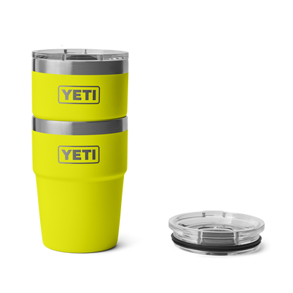 YETI Rambler® 16 oz (473 ml) Stackable Cup Firefly Yellow