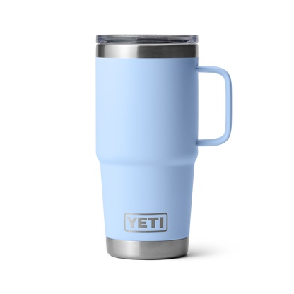 YETI Rambler® 20 oz (591 ml) Travel Mug Big Sky Blue