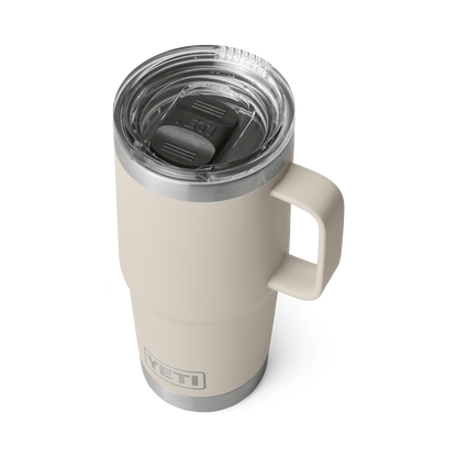 YETI Rambler® 20 oz (591 ml) Travel Mug Cape Taupe