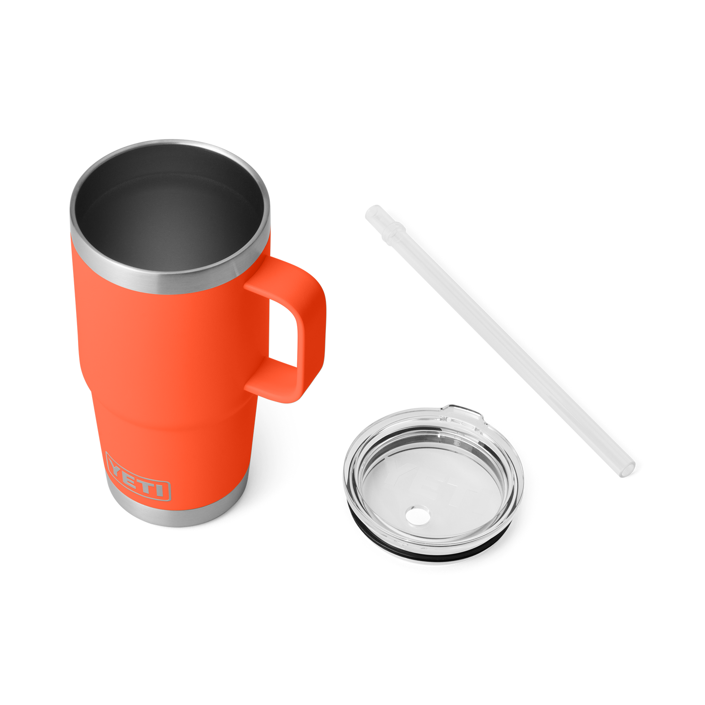 YETI Rambler® 25 oz (739 ml) Straw Mug Papaya