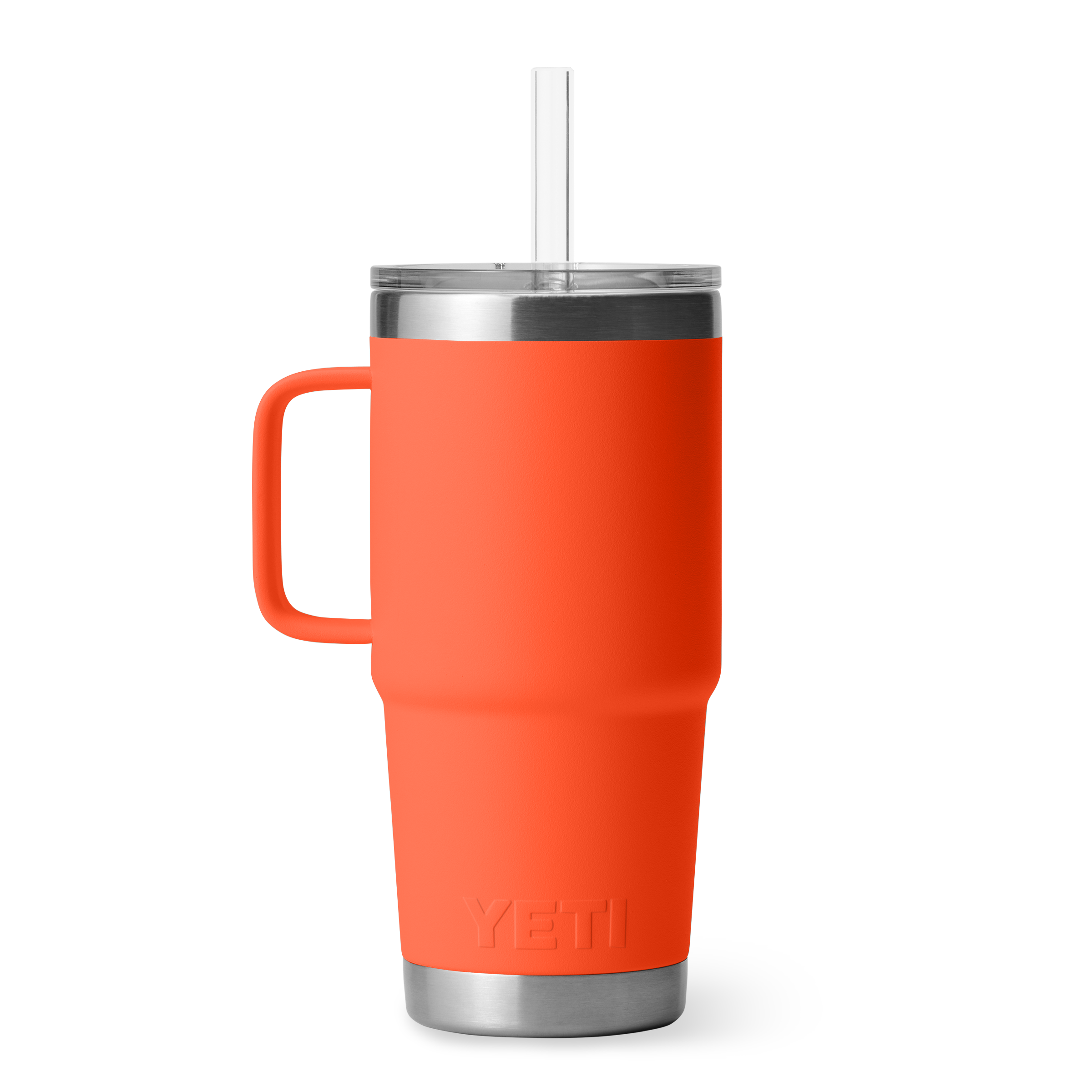 バーベキュー・調理用品 YETI Rambler 25 oz Mug Yeti Rambler 25oz Mug with Straw Lid - Charcoal | Berings