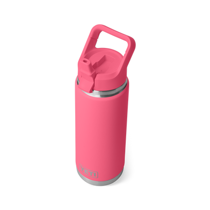 YETI Rambler® 26 oz (769 ml) Bottle With Straw Cap Tropical Pink