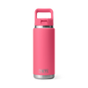 YETI Rambler® 26 oz (769 ml) Bottle With Straw Cap Tropical Pink