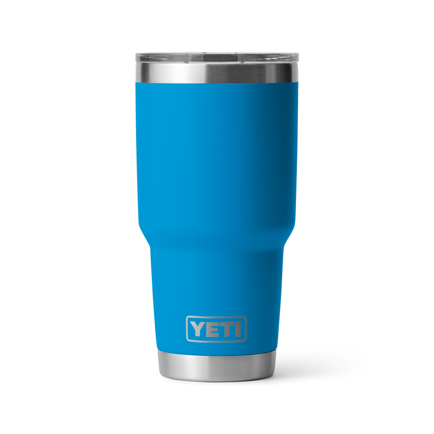 YETI Rambler® 30 oz (887 ml) Tumbler Big Wave Blue