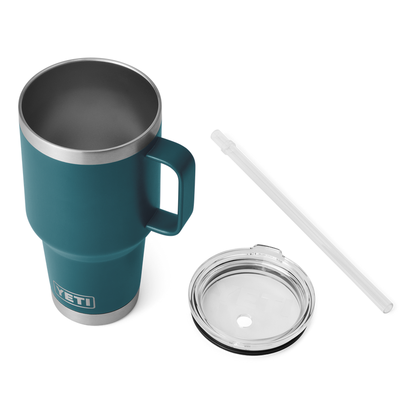 Rambler® 35 oz (994 ml) Straw Mug Agave Teal