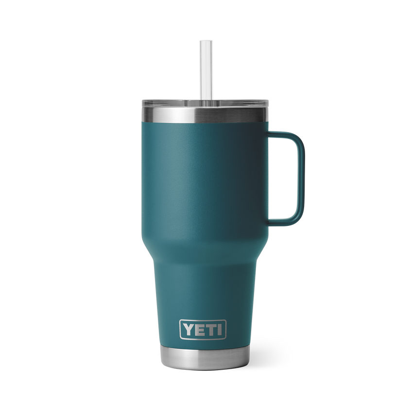 Rambler® 35 oz (994 ml) Straw Mug Agave Teal