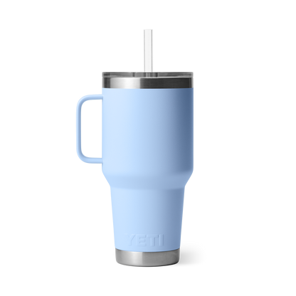 YETI Rambler® 35 oz (994 ml) Straw Mug Big Sky Blue