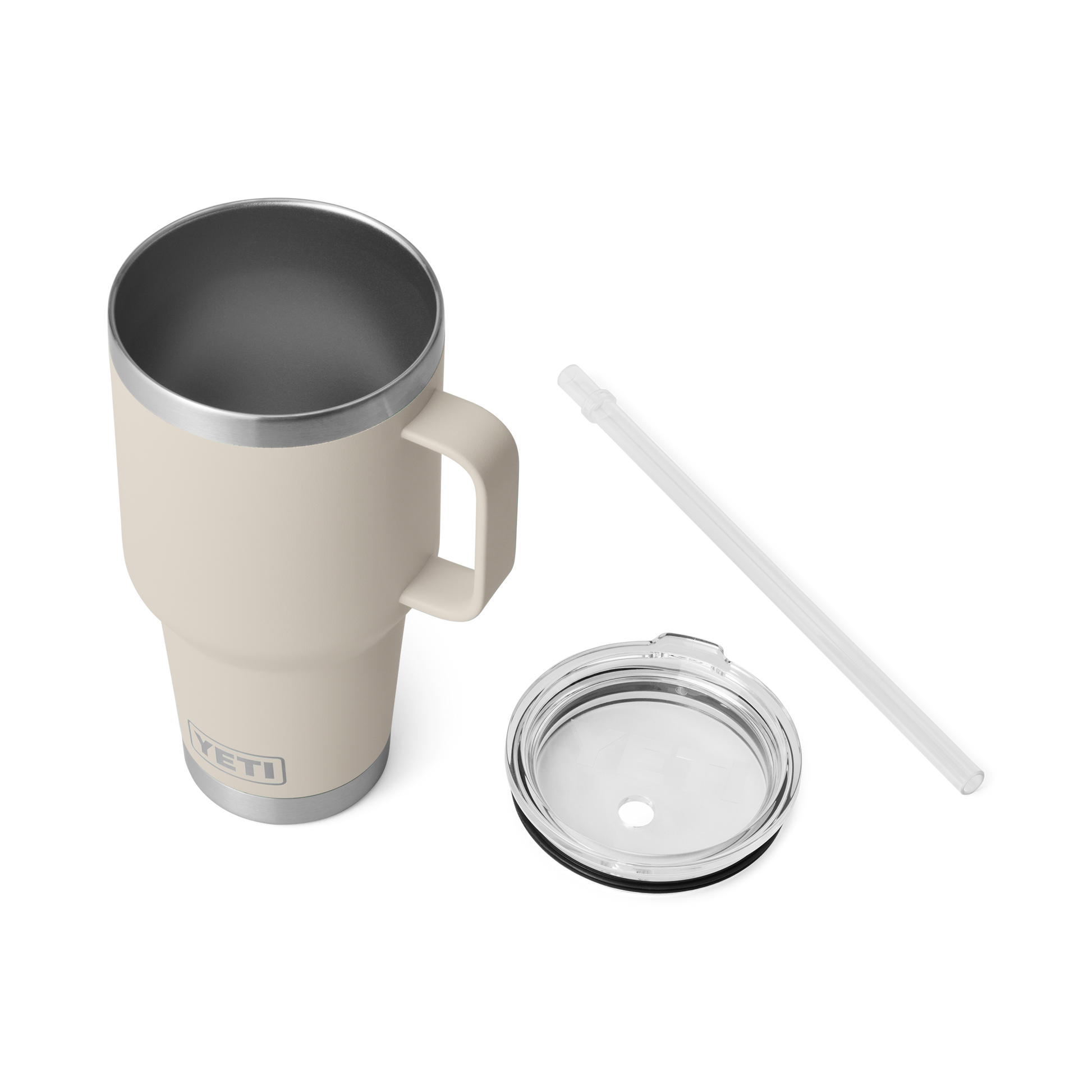 YETI Rambler® 35 oz (994 ml) Straw Mug Cape Taupe