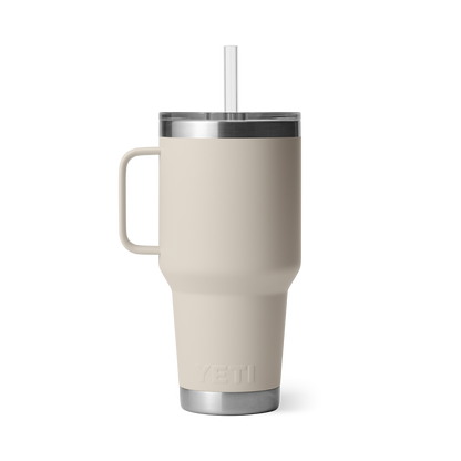 YETI Rambler® 35 oz (994 ml) Straw Mug Cape Taupe
