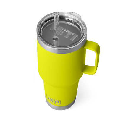 YETI Rambler® 35 oz (994 ml) Straw Mug Firefly Yellow