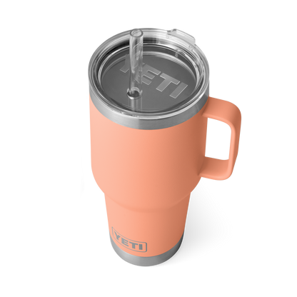 YETI Rambler® 35 oz (994 ml) Straw Mug Lowcountry Peach