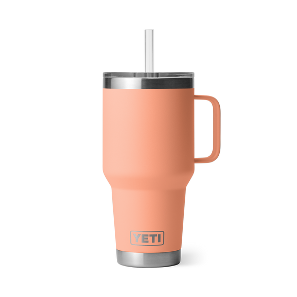 YETI Rambler® 35 oz (994 ml) Straw Mug Lowcountry Peach