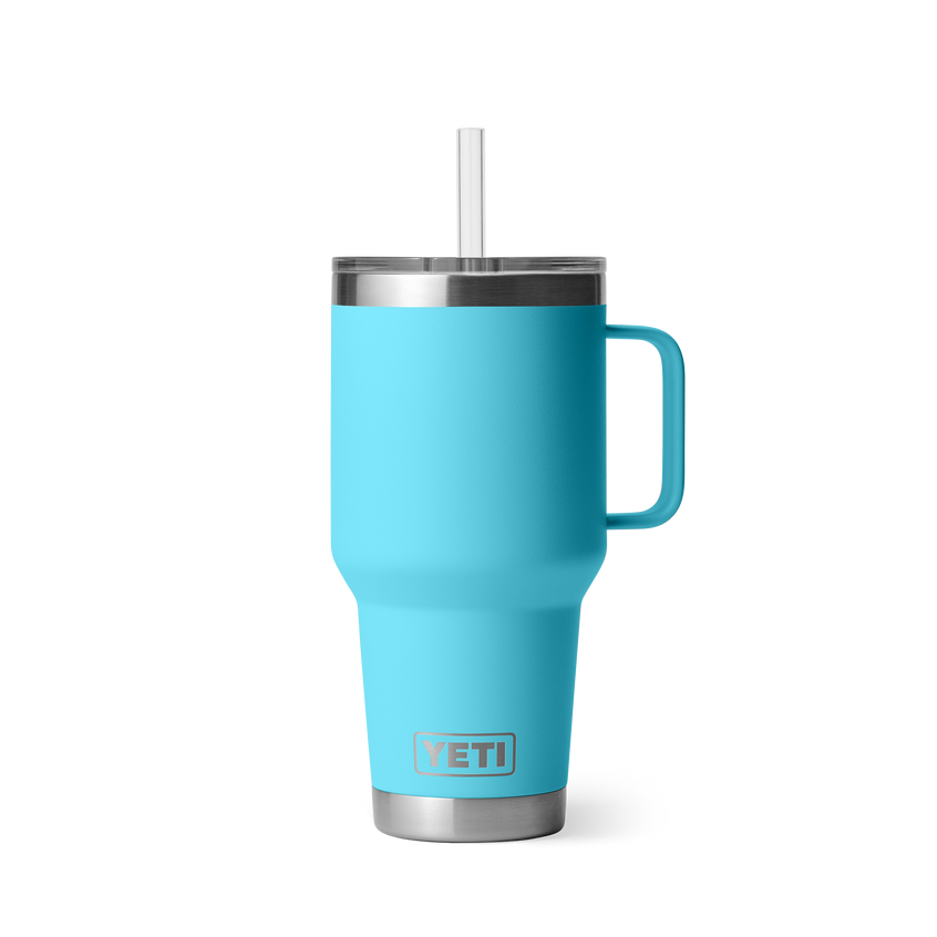 YETI Rambler® 35 oz (994 ml) Straw Mug Reef Blue