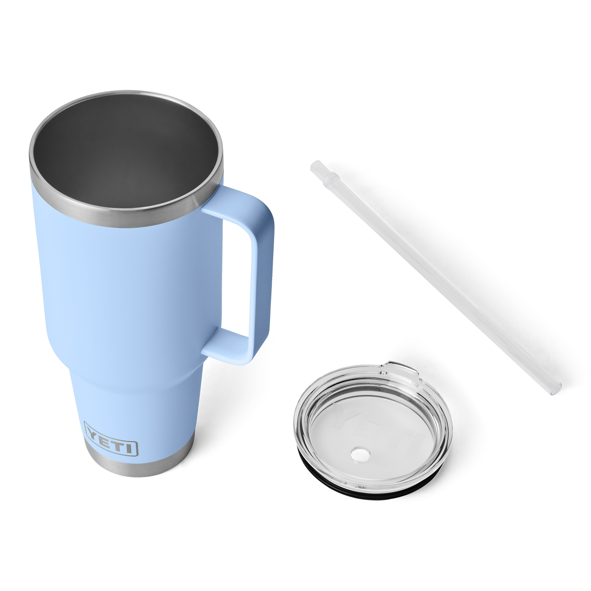 YETI Rambler® 42 oz (1242 ml) Straw Mug Big Sky Blue