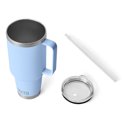 YETI Rambler® 42 oz (1242 ml) Straw Mug Big Sky Blue