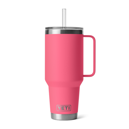 YETI Rambler® 42 oz (1242 ml) Straw Mug Tropical Pink