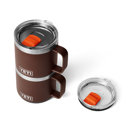YETI Rambler® 14 oz (414 ml) Stackable Mug Wetlands Brown