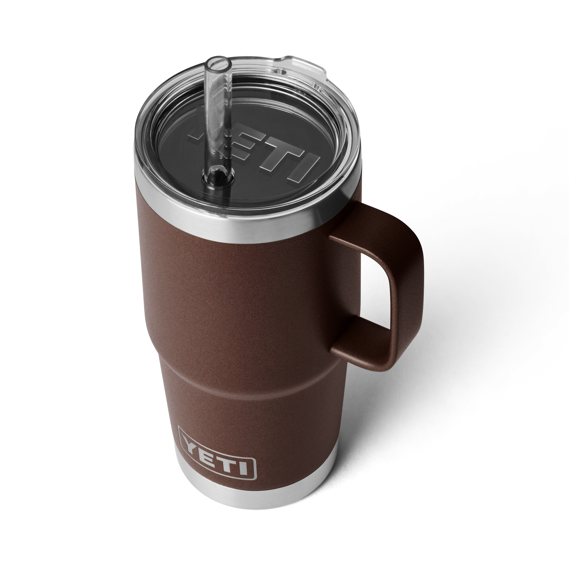 YETI Rambler® 25 oz (710 ml) Straw Mug Wetlands Brown