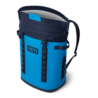 YETI Hopper® M20 Soft Backpack Cooler Big Wave Blue