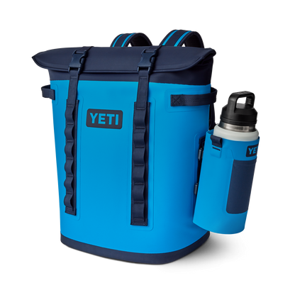 YETI Hopper® M20 Soft Backpack Cooler Big Wave Blue