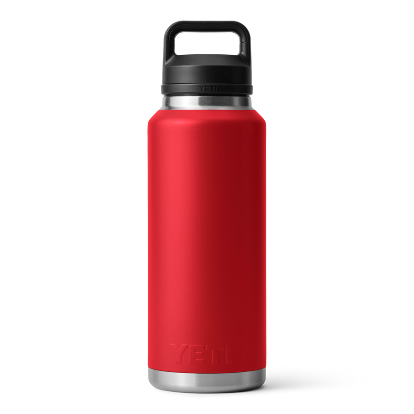 YETI Rambler® 46 oz (1.4 L) Bottle With Chug Cap Rescue Red