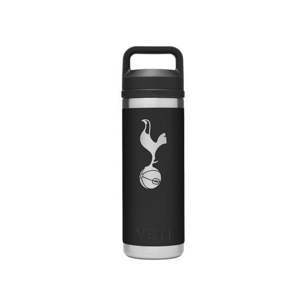 Spurs x YETI Black Rambler 18oz (532ml) Bottle with Hotshot Cap