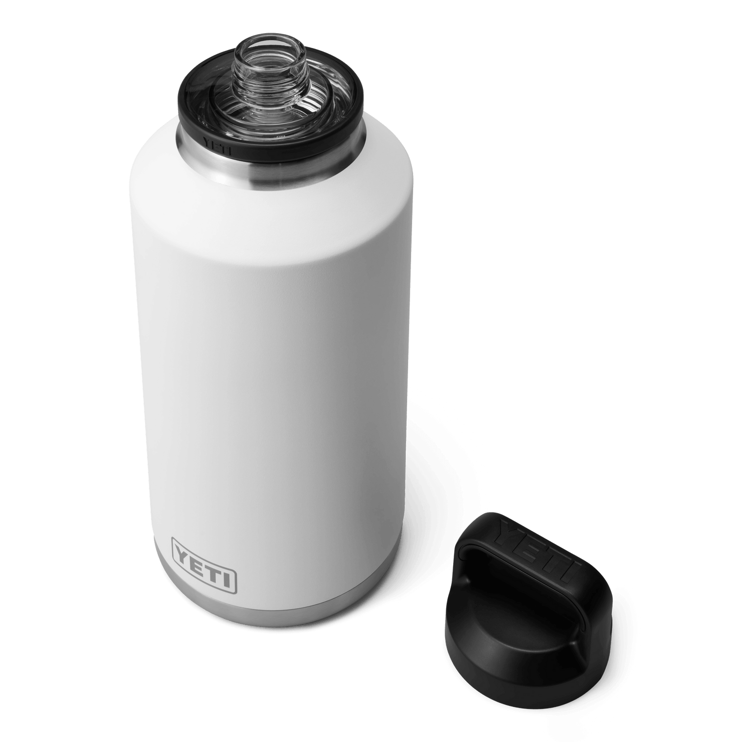 Yeti Rambler 64 oz fles (1,9 liter) met chug cap - Smokey Goodness Webshop