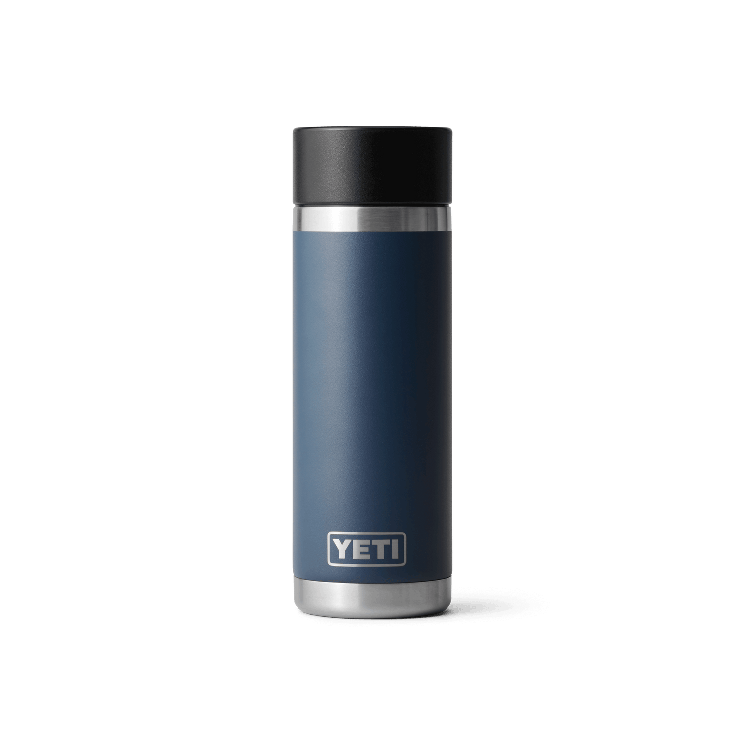 YETI Rambler Bottle, with Hot Shot Cap - NAVY . 532ml, 18oz