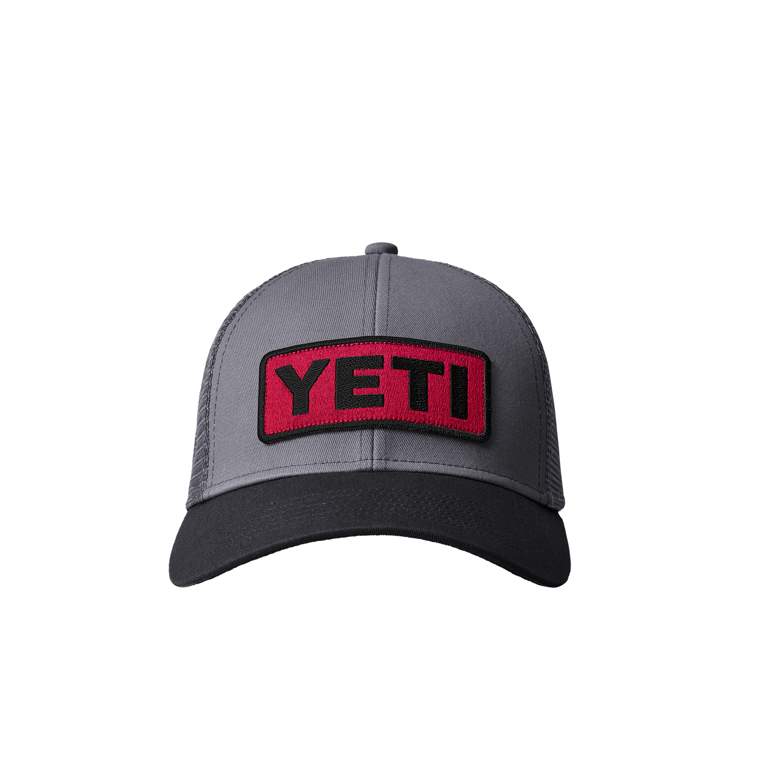  YETI Logo Badge Short Sleeve T-Shirt, Harvest Red