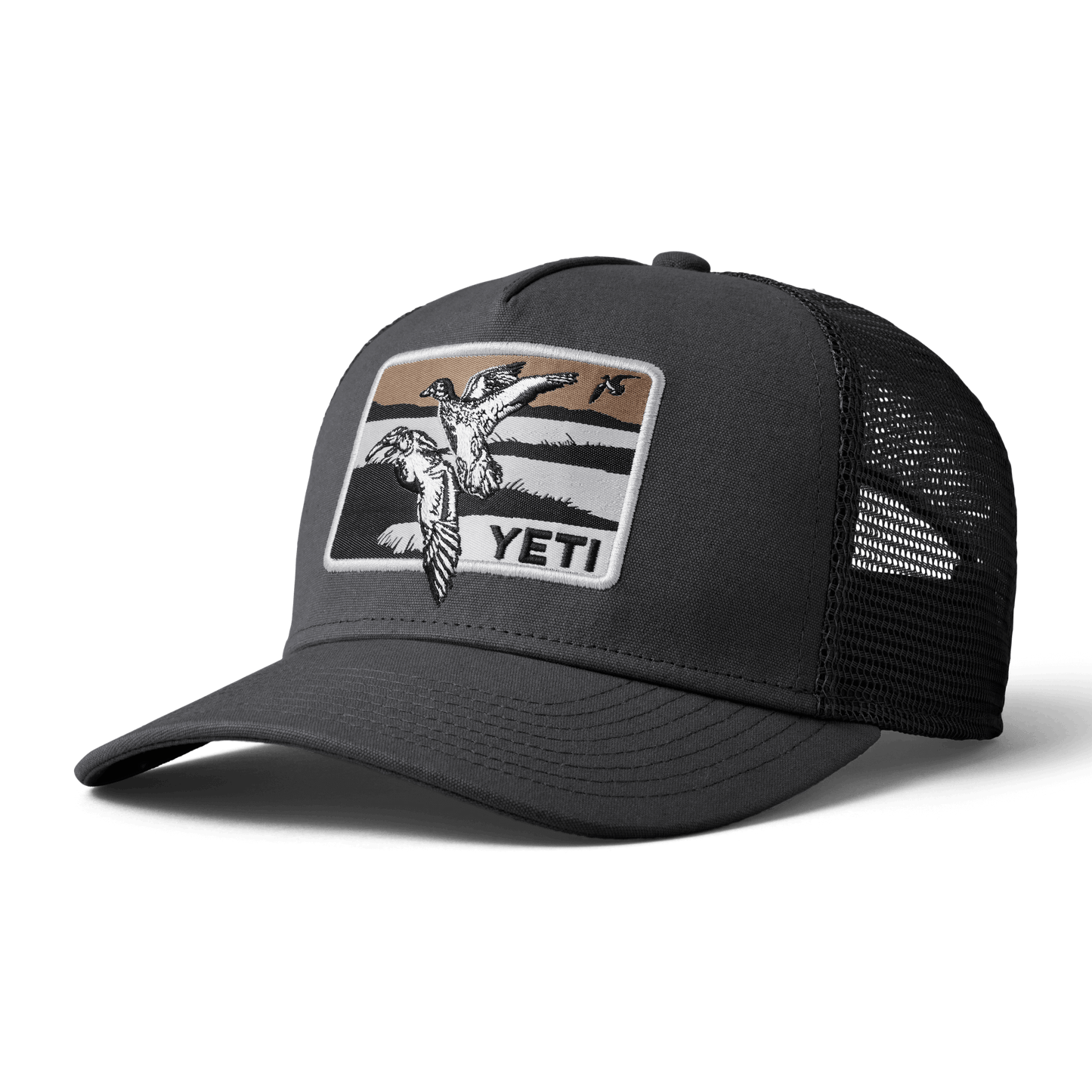 YETI Duck Scene Trucker Hat Dark Grey