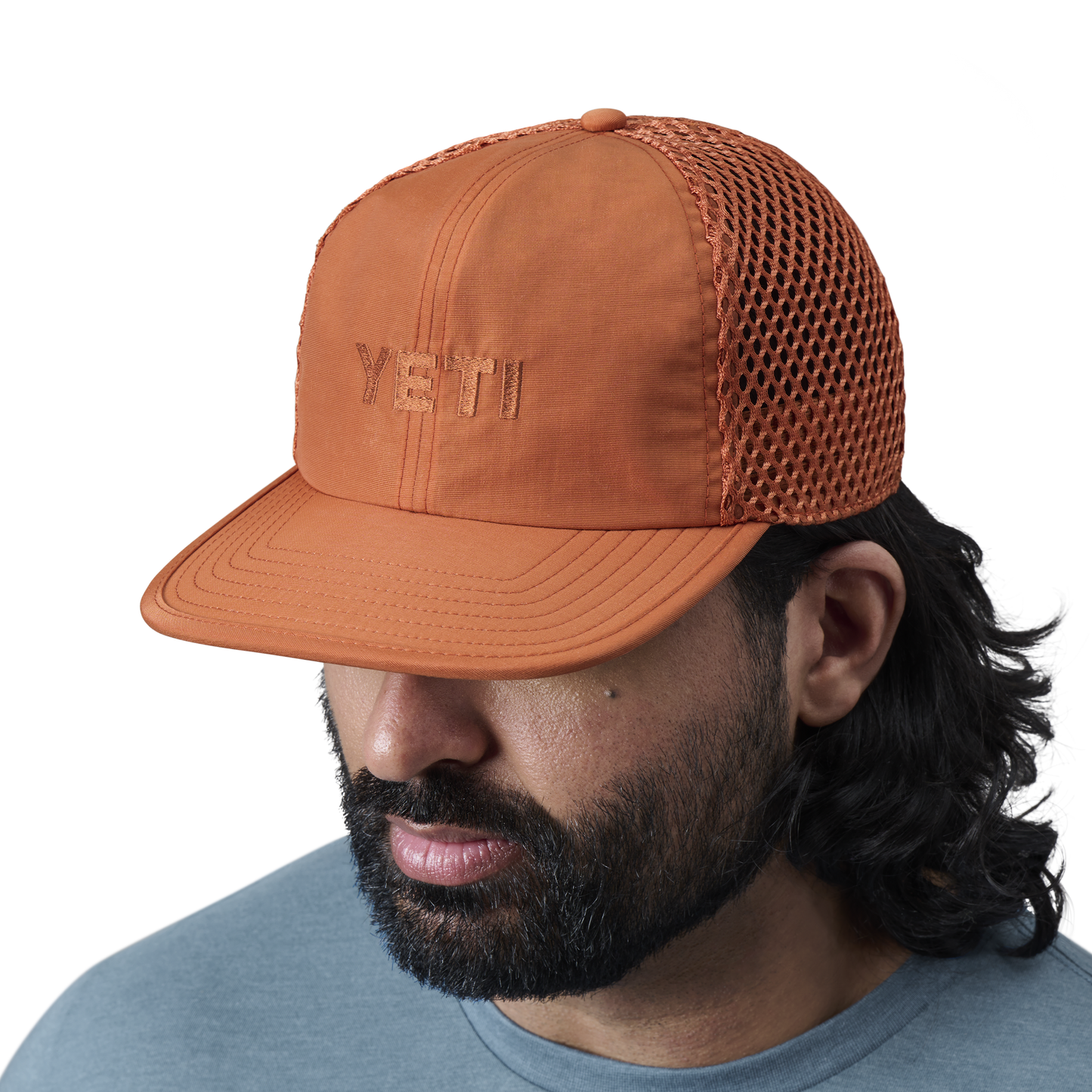 YETI Logo Performance Hat Mango