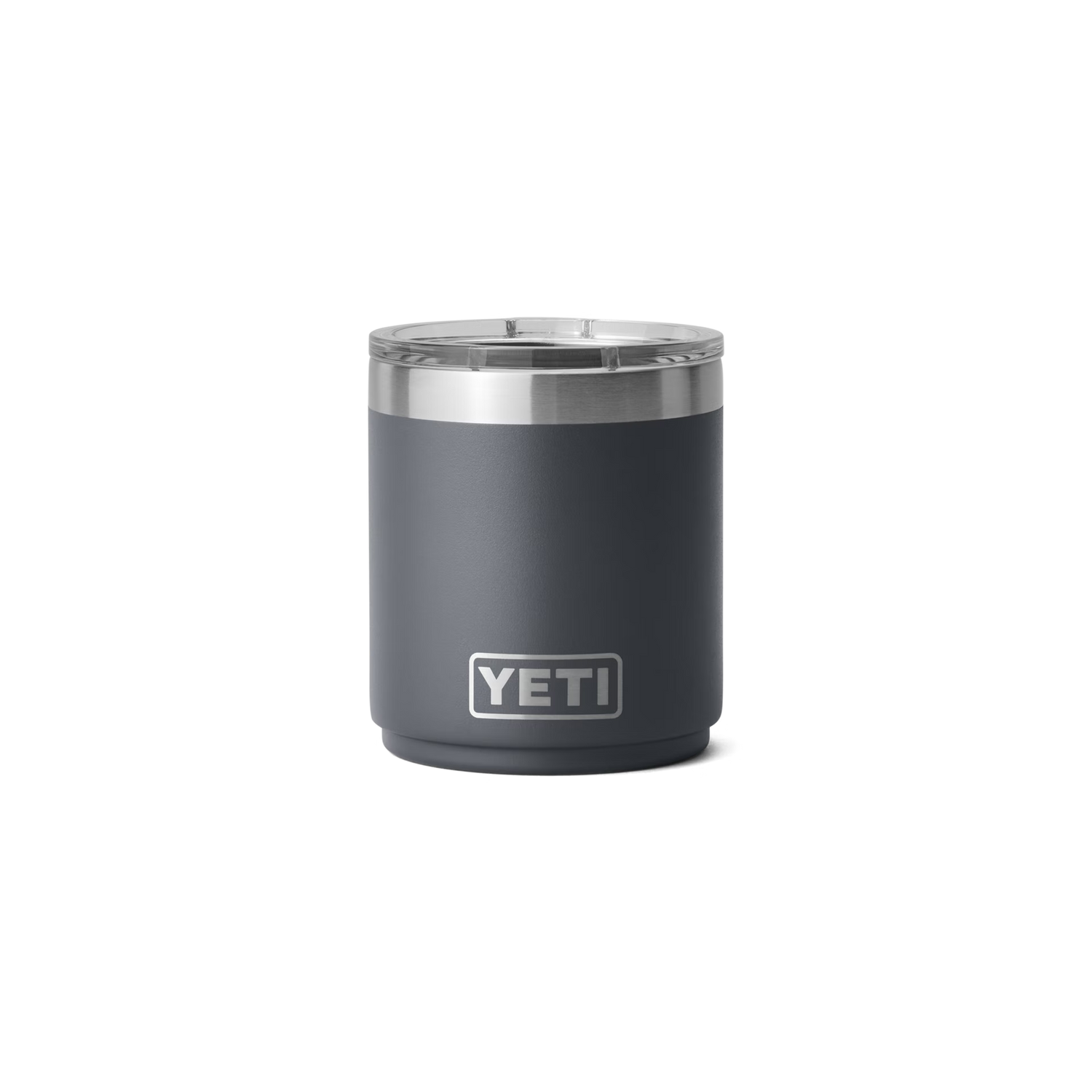 Yeti Rambler Lowball 10 Oz. Black Stainless Steel Insulated