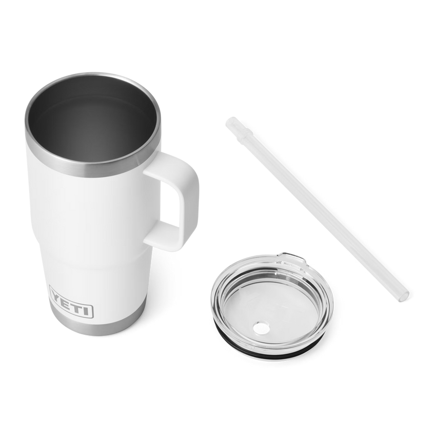 YETI Rambler® 25 oz (710 ml) Straw Mug White